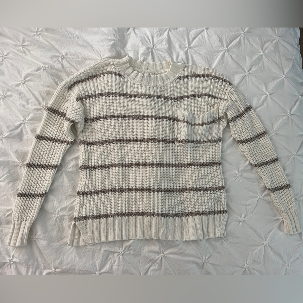 American Eagle striped sweater